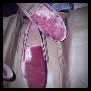 Fitflop velvet loafer